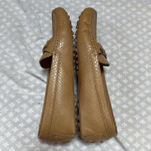 Salvatore Ferragamo Leather Tan Drivers size 9 1/2 M - Picture 5 of 15